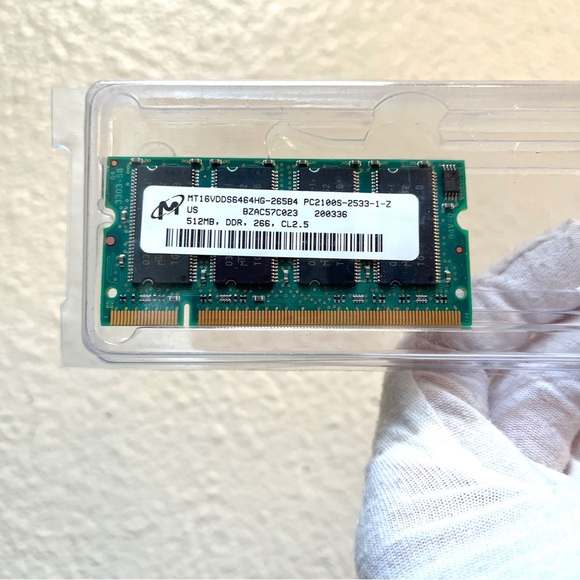 2 Apple Memory Modules. 512MB SDRAM. & 256MB. NEW - Picture 6 of 9